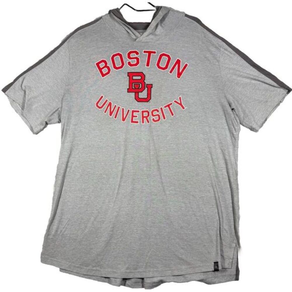 Under Armour‎ Boston University Mens 2XL Gray Sweatshirt Hoodie